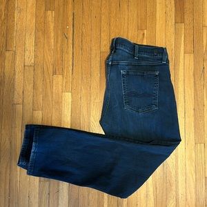 7 For All Mankind Men’s Blue Jeans, Size 40